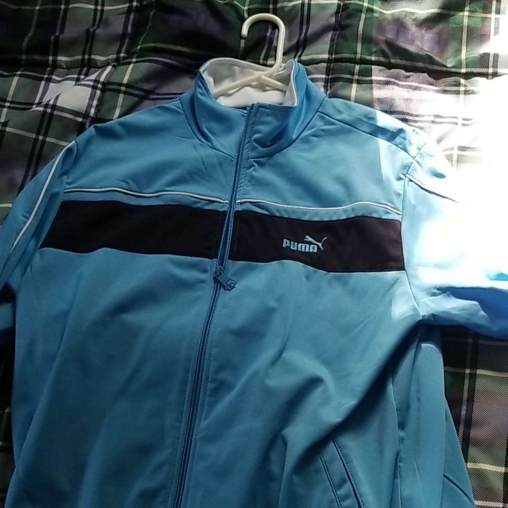 Puma track jacket size medium
